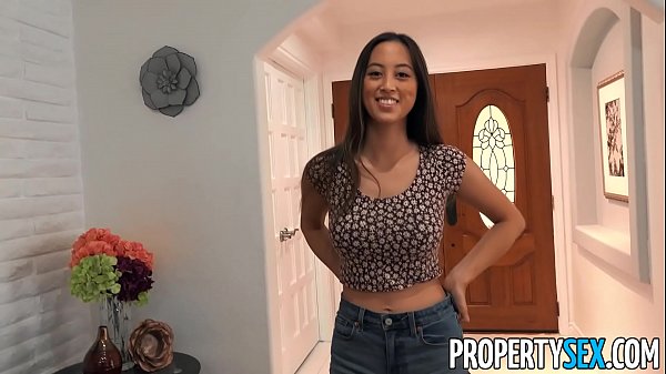 PropertySex Attractive Asian Cutie Rewards Very Gracious and Kind BnB Owner by Fucking Him