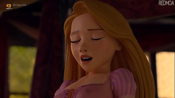Rapunzel Gives Amazing Blowjob and Gets Fucked in Cowgirl Position